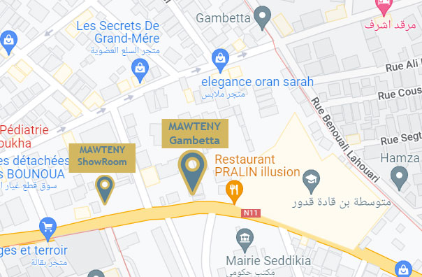 Location Showroom résidence CHIALI Immobilier Mawteny Oran, Algérie